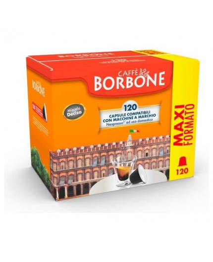 BORBONE RESPRESSO DECISA 120 PZ COMPATIBILE NESPRESSO