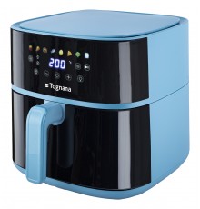 Tognana Porcellane D2DFA05IRZU friggitrice Singolo 8 L Indipendente 2000 W Friggitrice ad aria calda Nero, Blu