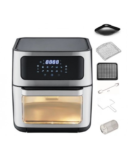 Zephir ZHC121N friggitrice Singolo 12 L 1800 W Friggitrice ad aria calda Nero, Acciaio inox Zephir ZHC121N friggitrice Singolo 12 L 1800 W Friggitrice ad aria calda Nero, Acciaio inox