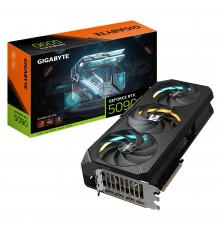 GIGABYTE GeForce RTX 5090 GAMING OC 32G Scheda Grafica - 32GB GDDR7, 512 bit, PCI-E 5.0, 2550MHz Core Clock, 3 x DP 2.1a, 1 x