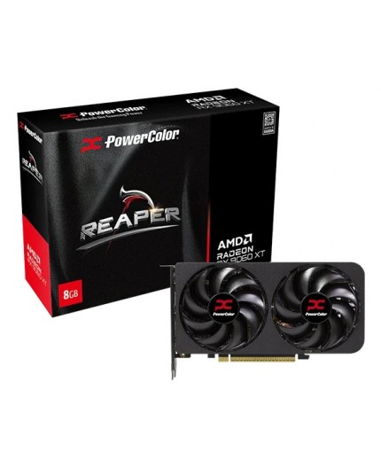 PowerColor Reaper AMD Radeon RX 9060 XT 8GB GDDR6 PowerColor Reaper AMD Radeon RX 9060 XT 8GB GDDR6