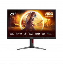 AOC 27G4HA Monitor PC 68,6 cm (27") 1920 x 1080 Pixel Full HD LED Nero, Rosso