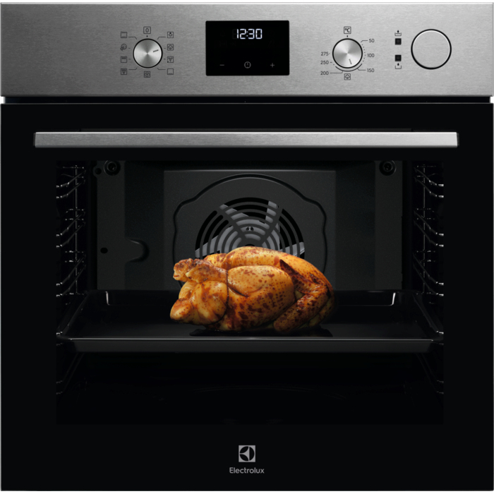 Electrolux EOC3S44TX2 forno 72 L Nero, Acciaio inox