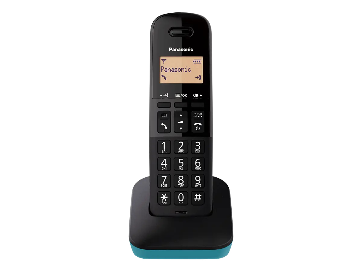 Panasonic KX-TGB610JTC - Telefono cordless - blu