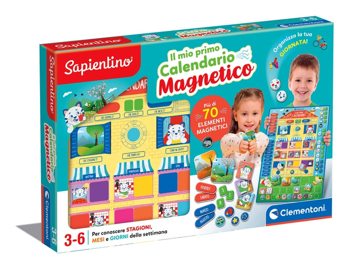 Clementoni Montessori Il mio primo calendario magnetico