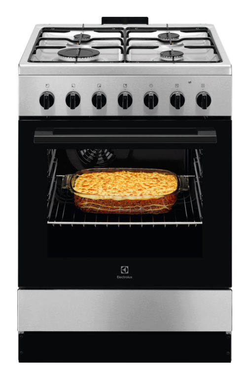 Electrolux LKK620010X Cucina a libera installazione mista piano a gas