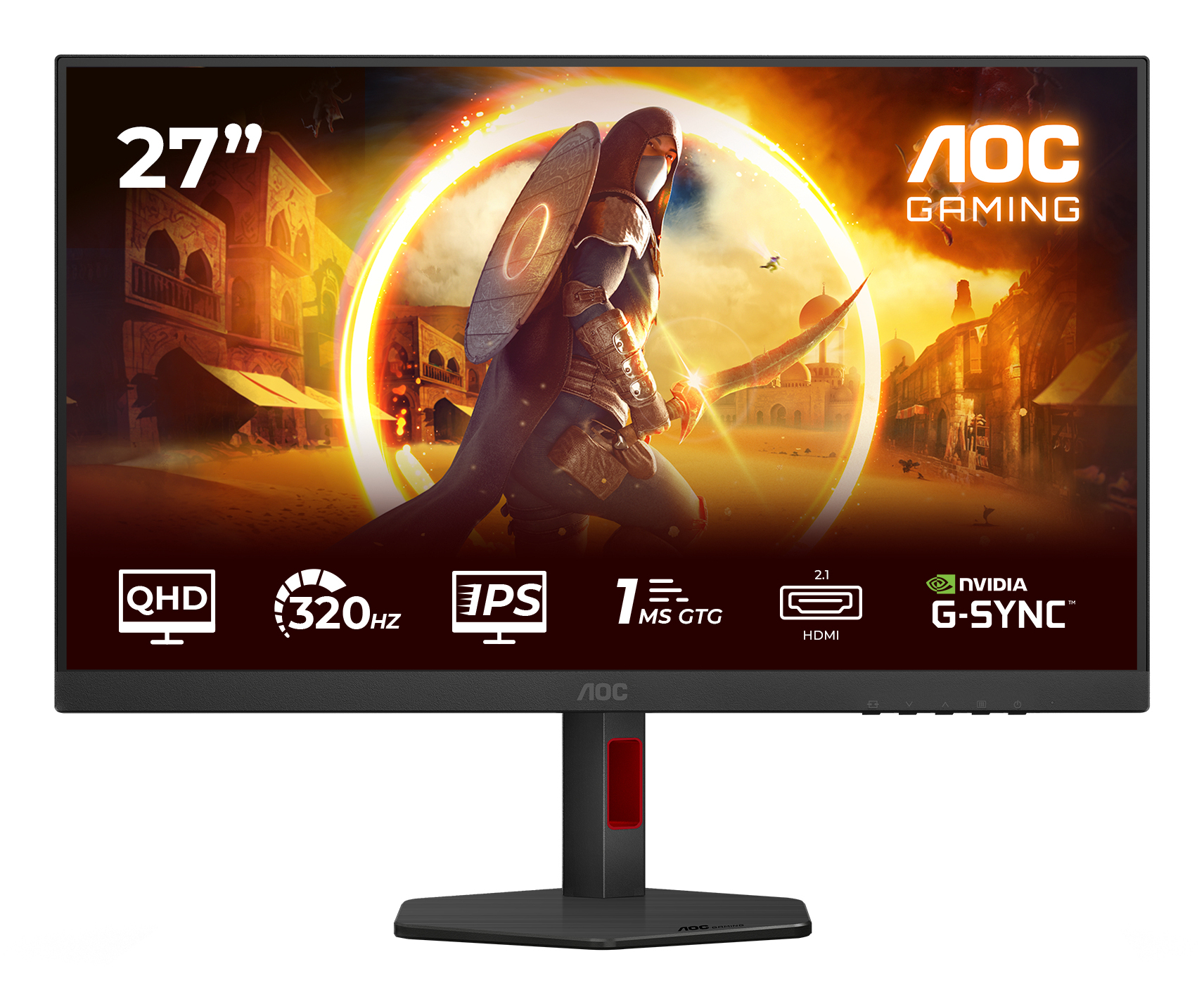 AOC G4 Q27G4SRU Monitor PC 68,6 cm (27") 2560 x 1440 Pixel Quad HD LED