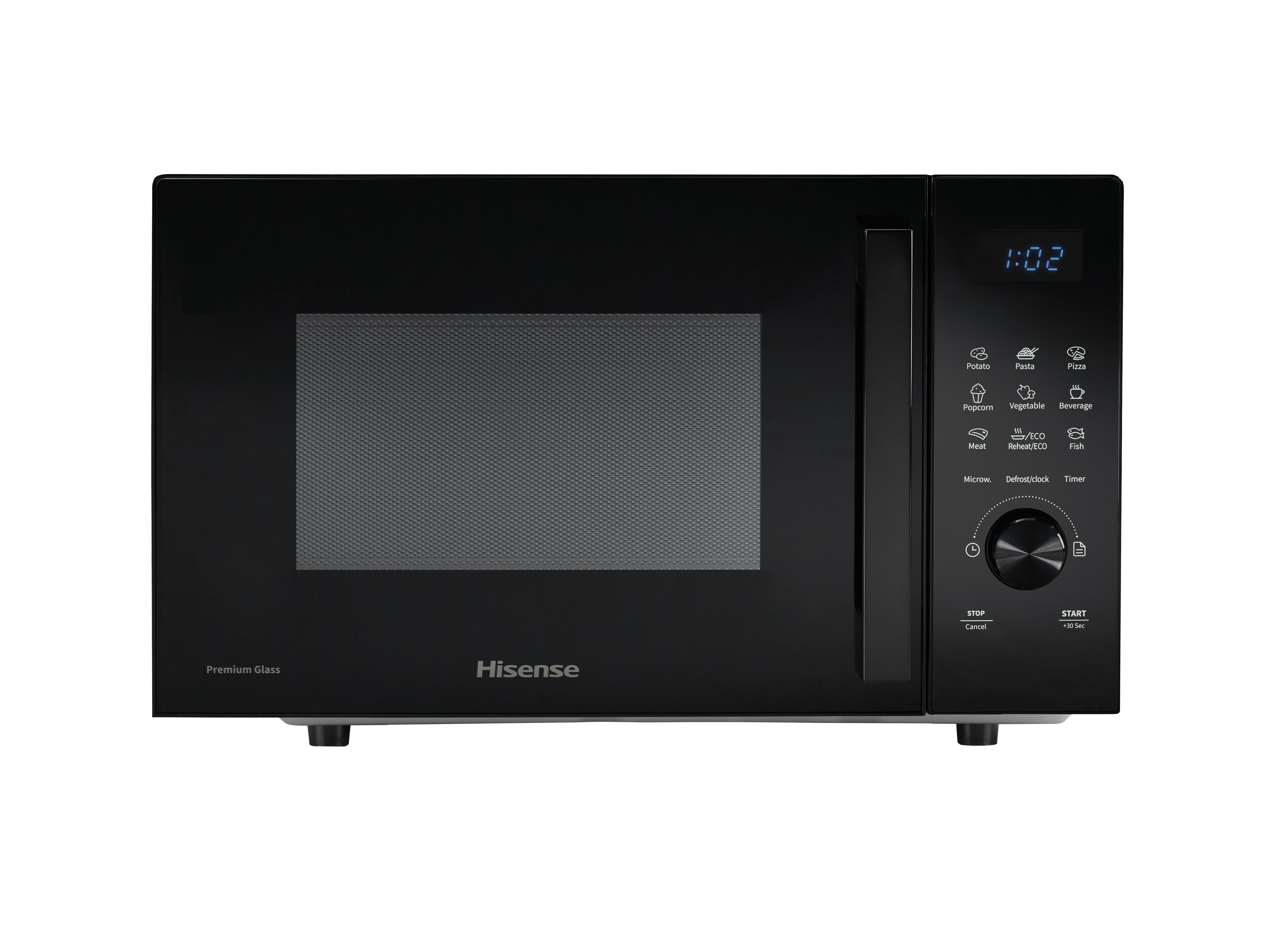 Hisense H23MOBSD1H forno a microonde Nero Solo microonde Superficie pi