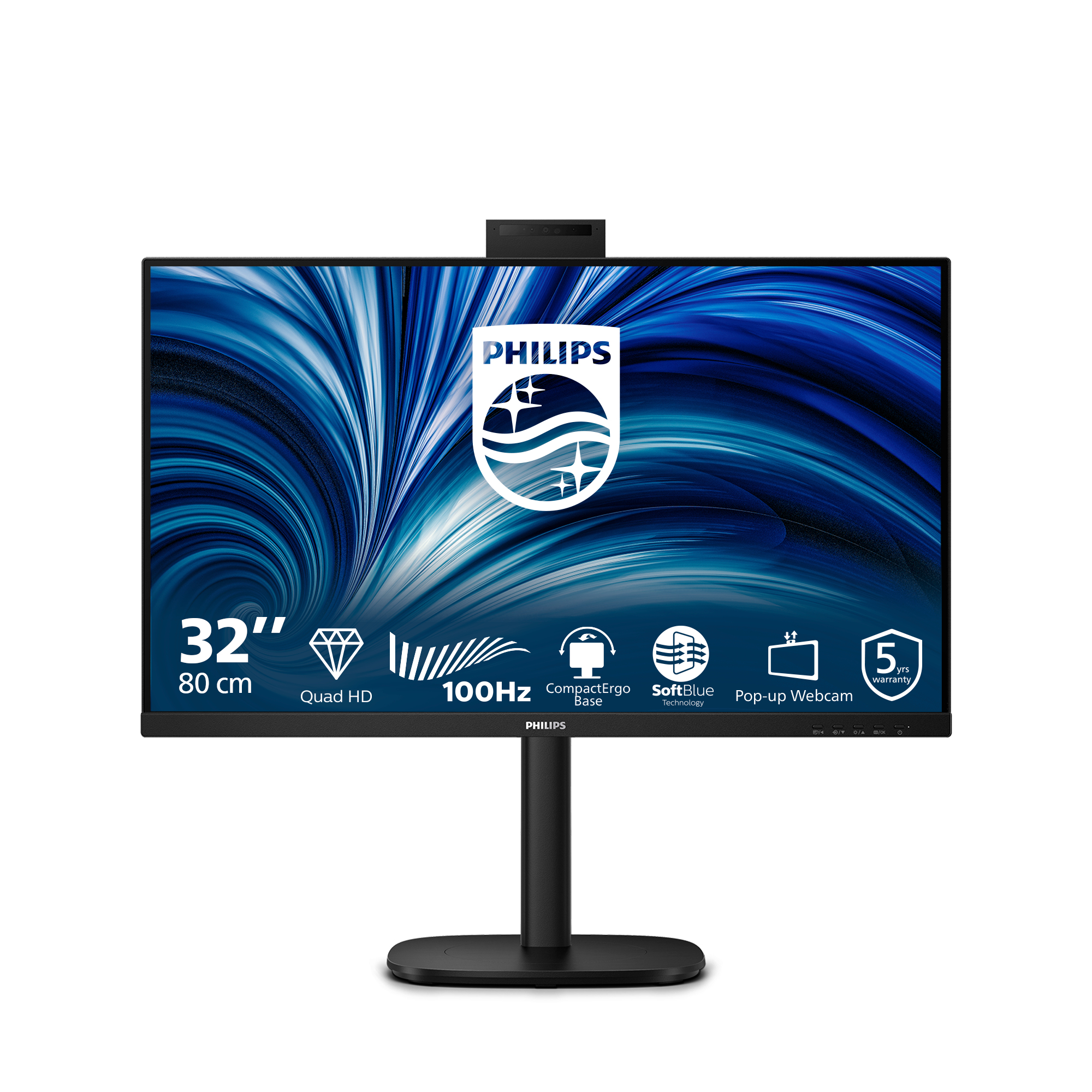 Philips Serie 3000 32B2U3601H/00 Monitor PC 80 cm (31.5") 2560 x 1440
