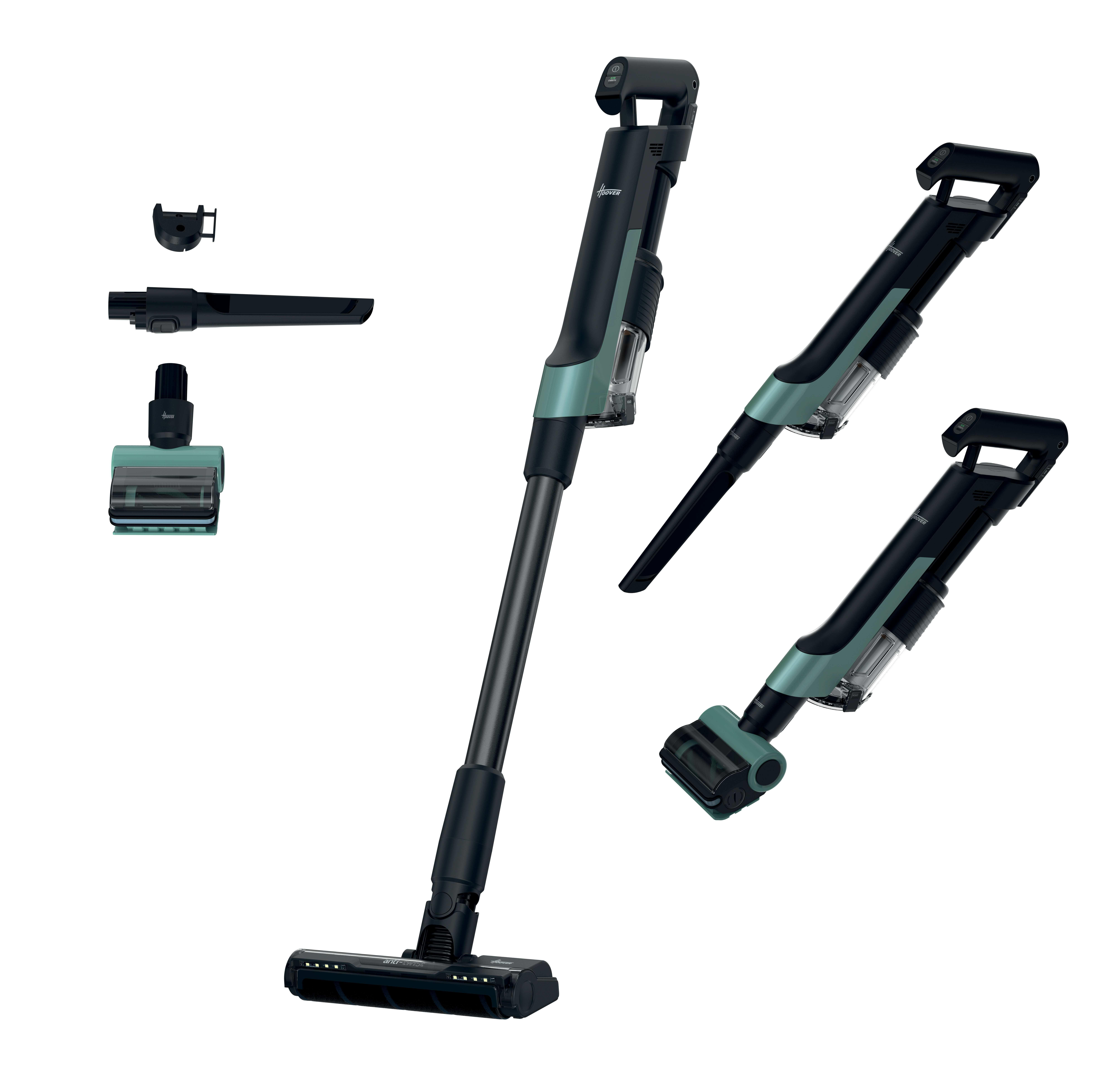 Hoover HF201P 011 Aspirapolvere elettrica Batteria Secco EPA Senza sac