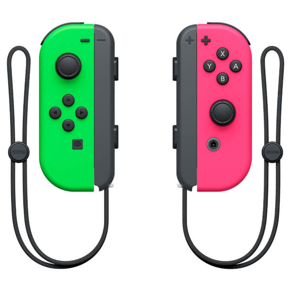 Nintendo Joy-Con Nero, Verde, Rosa Bluetooth Gamepad Analogico/Digital