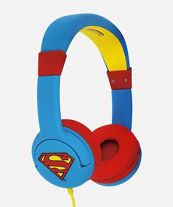 OTL Technologies DC Comics Superman Man of Steel Cuffie Cablato A Padi