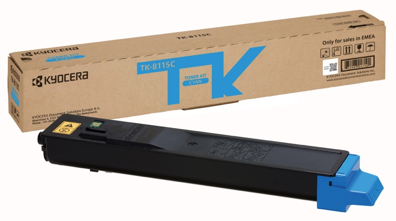 KYOCERA TK-8115C cartuccia toner 1 pz Originale Ciano