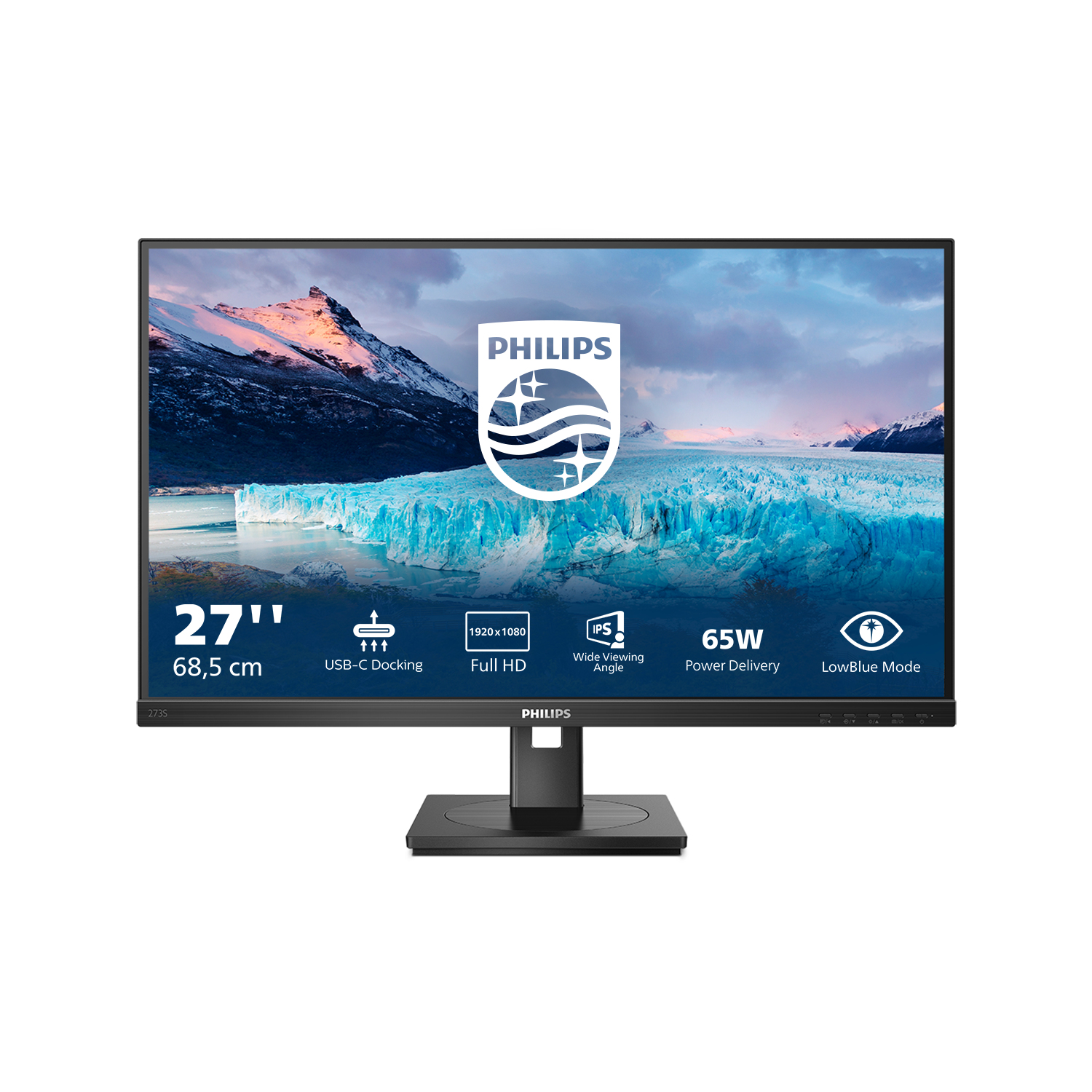 Philips S Line 273S1/00 Monitor PC 68,6 cm (27") 1920 x 1080 Pixel Ful