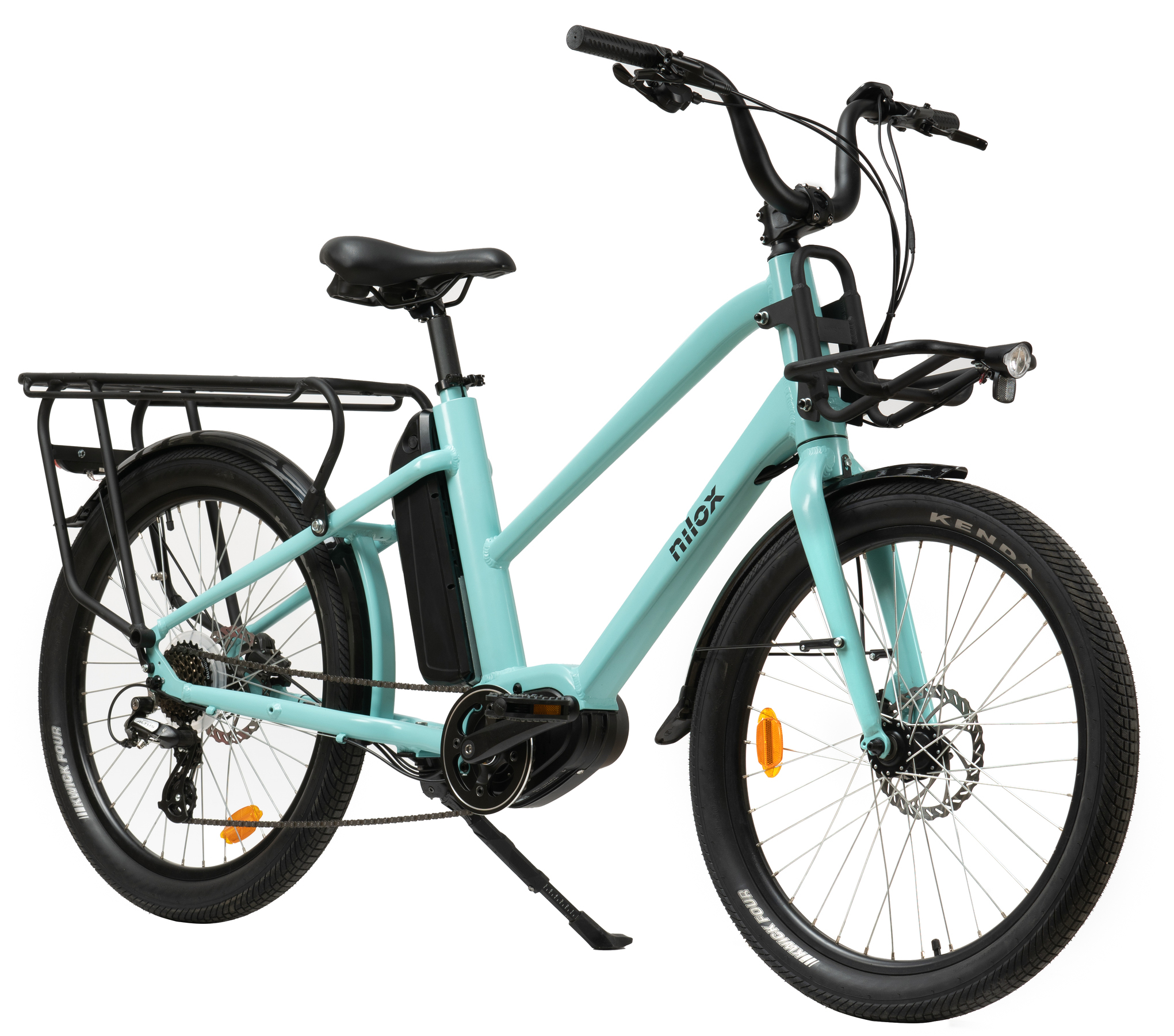 Nilox 30NXEBCMMV1 bicicletta elettrica Blu Alluminio 61 cm (24") Litio