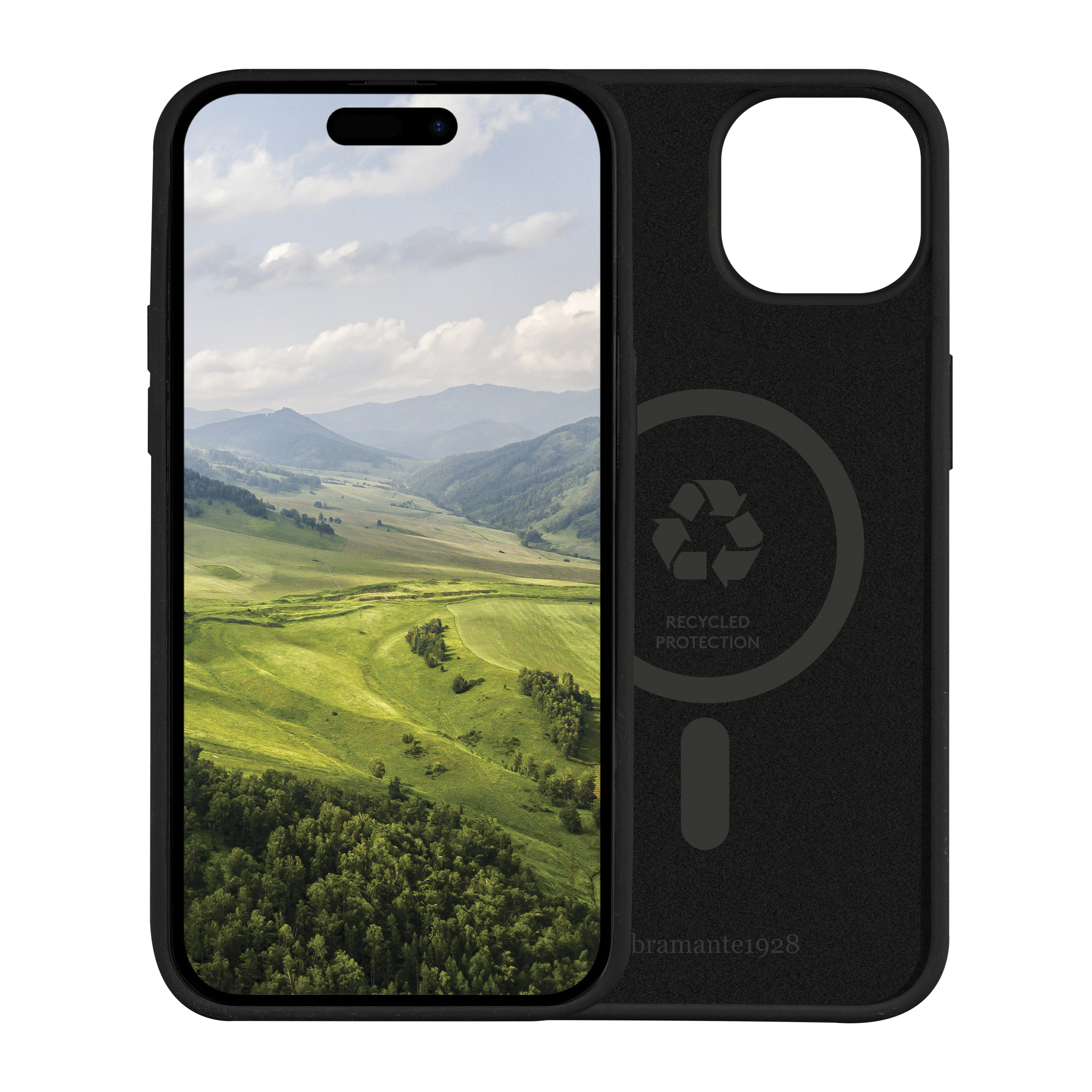 dbramante1928 Monaco MS custodia per cellulare Cover Nero