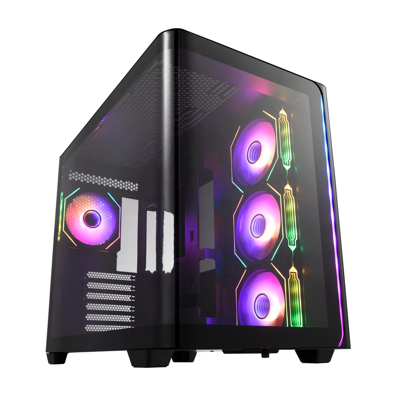 FSP M580-BA computer case Midi Tower Nero