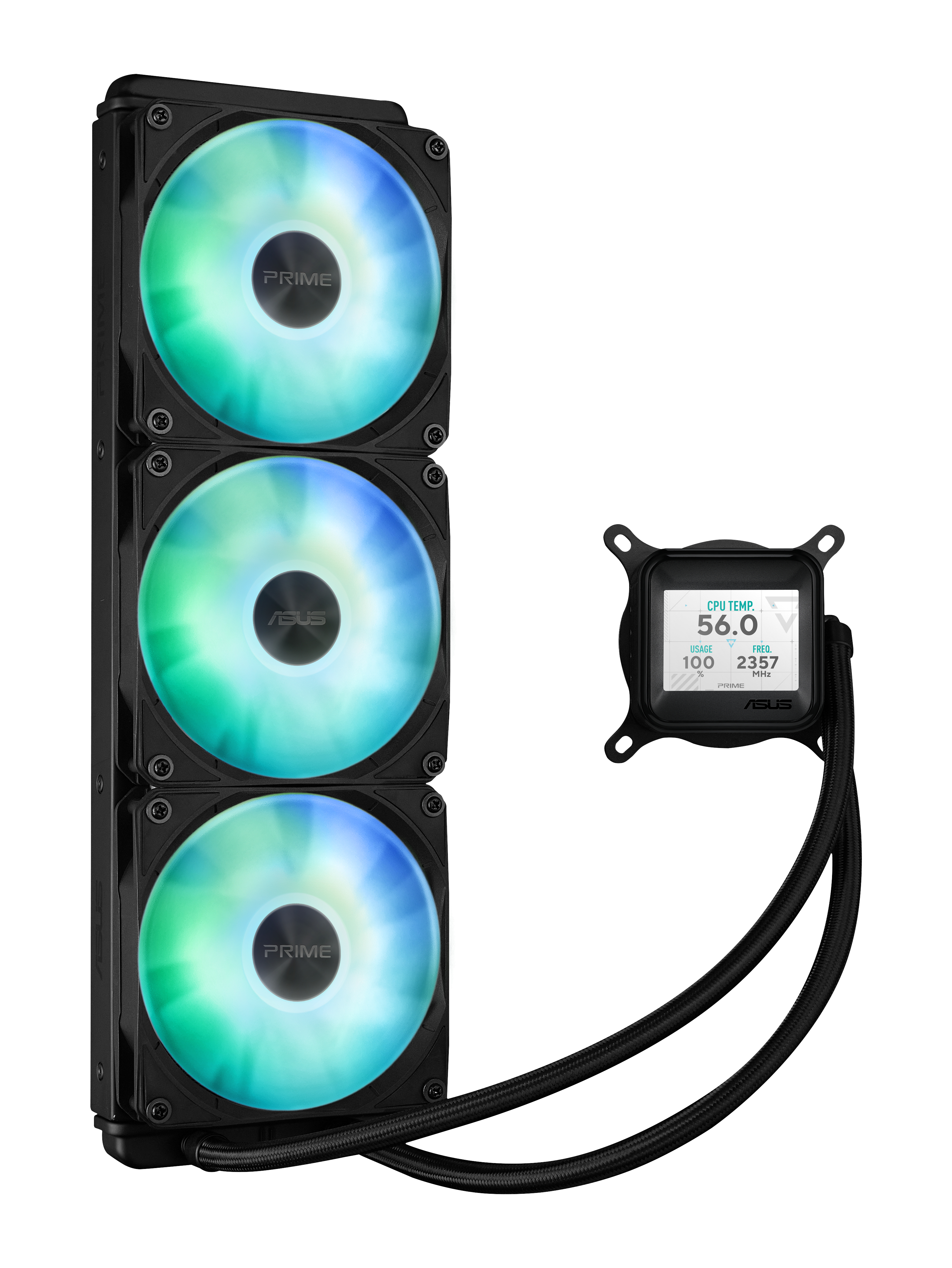 ASUS Prime LC 360 ARGB LCD Processore Raffreddatore di liquidi tutto i