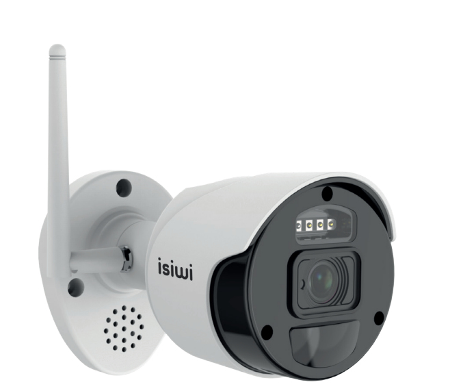 Isiwi ISW-BFA2MP GEN 1 Pallottola (forma) Telecamera di sicurezza IP E