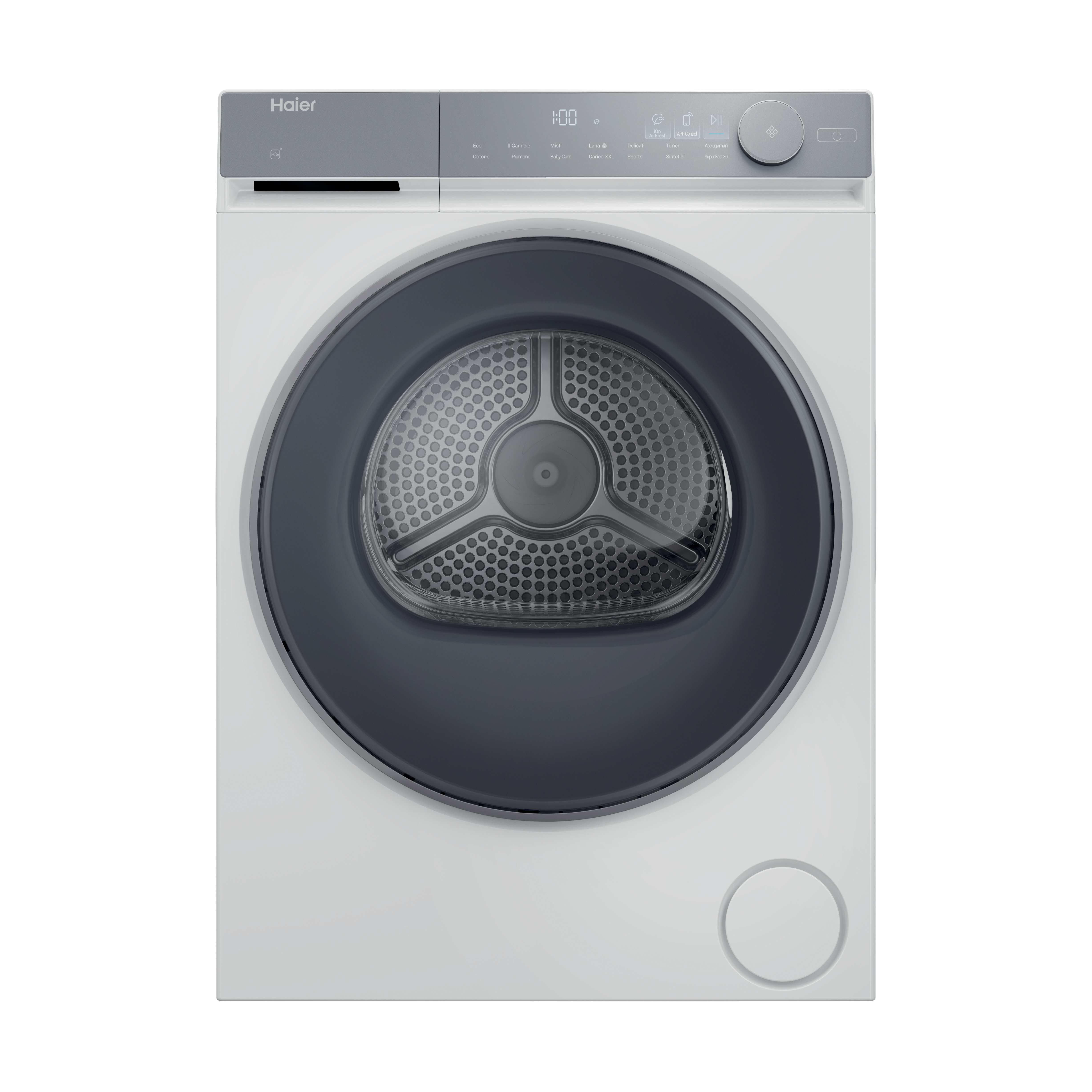 Haier HD100-C367U1 asciugatrice Libera installazione Caricamento front