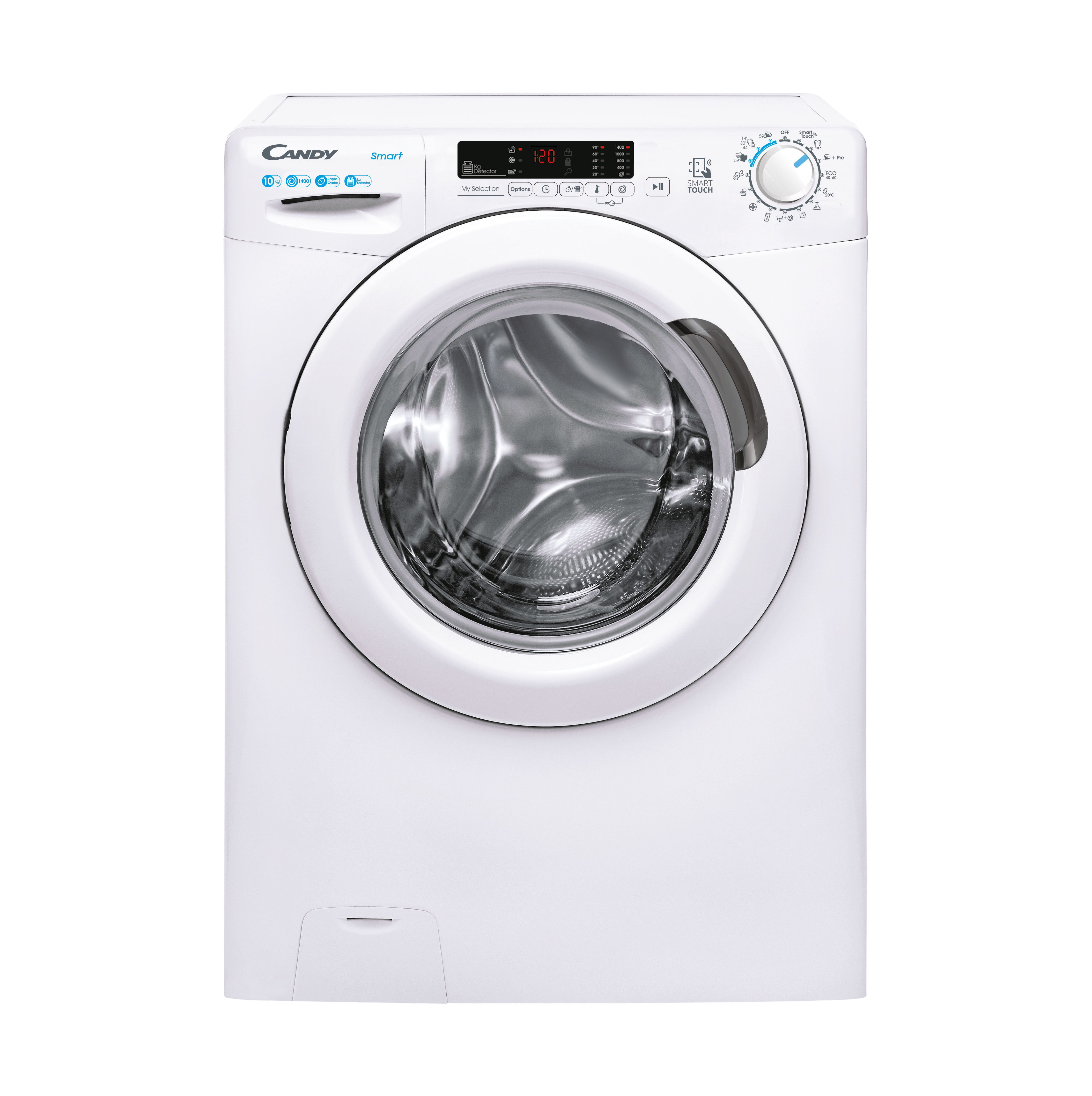 Candy Smart CS 14102DW4/1-S lavatrice Caricamento frontale 10 kg 1400
