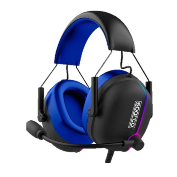 Sparco SPHEADPHONEEVO cuffia e auricolare Cablato A Padiglione Gaming