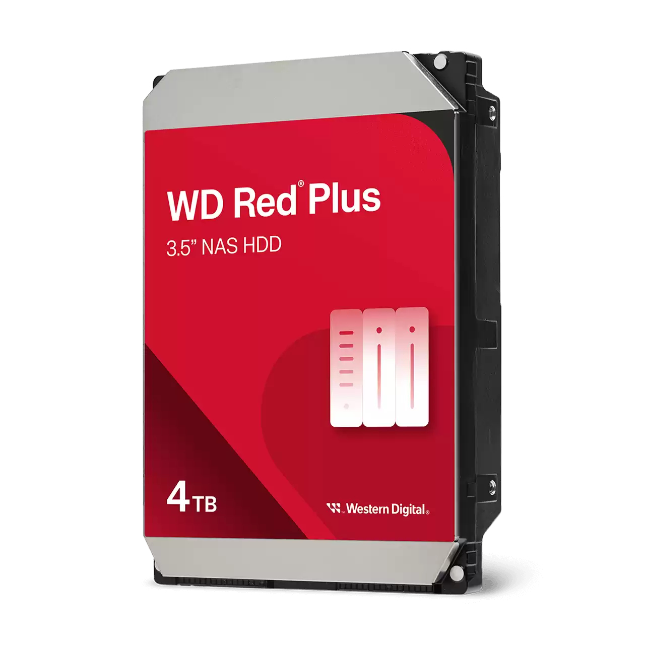 Western Digital Red Plus WD40EFZZ disco rigido interno 4 TB 5400 Giri/