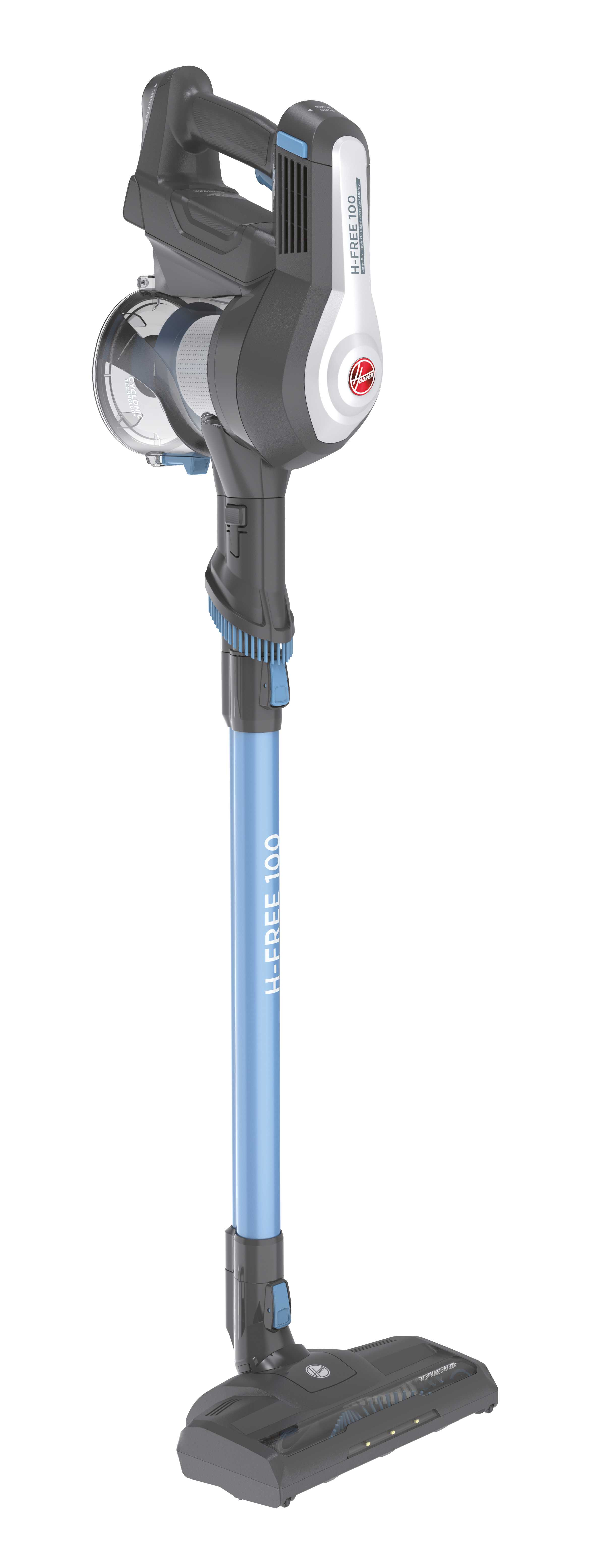 Hoover Aspirapolvere H-FREE 100 HF122PTA 011 Titanio Senza sacchetto