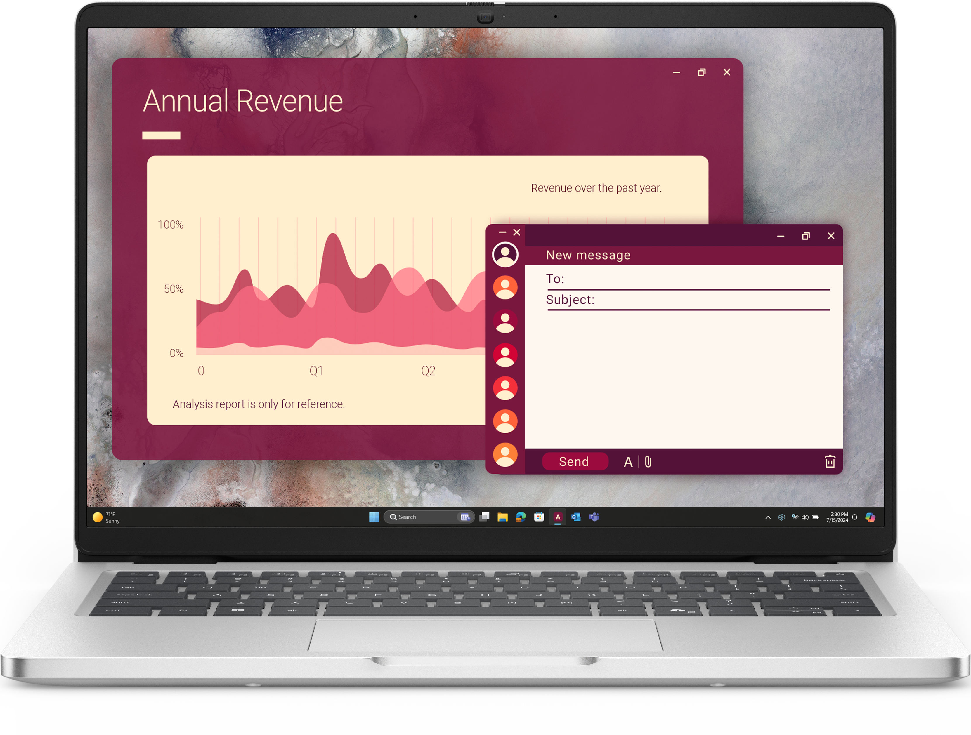 DELL Pro 14 PC14250 Intel Core Ultra 7 255U Computer portatile 35,6 cm