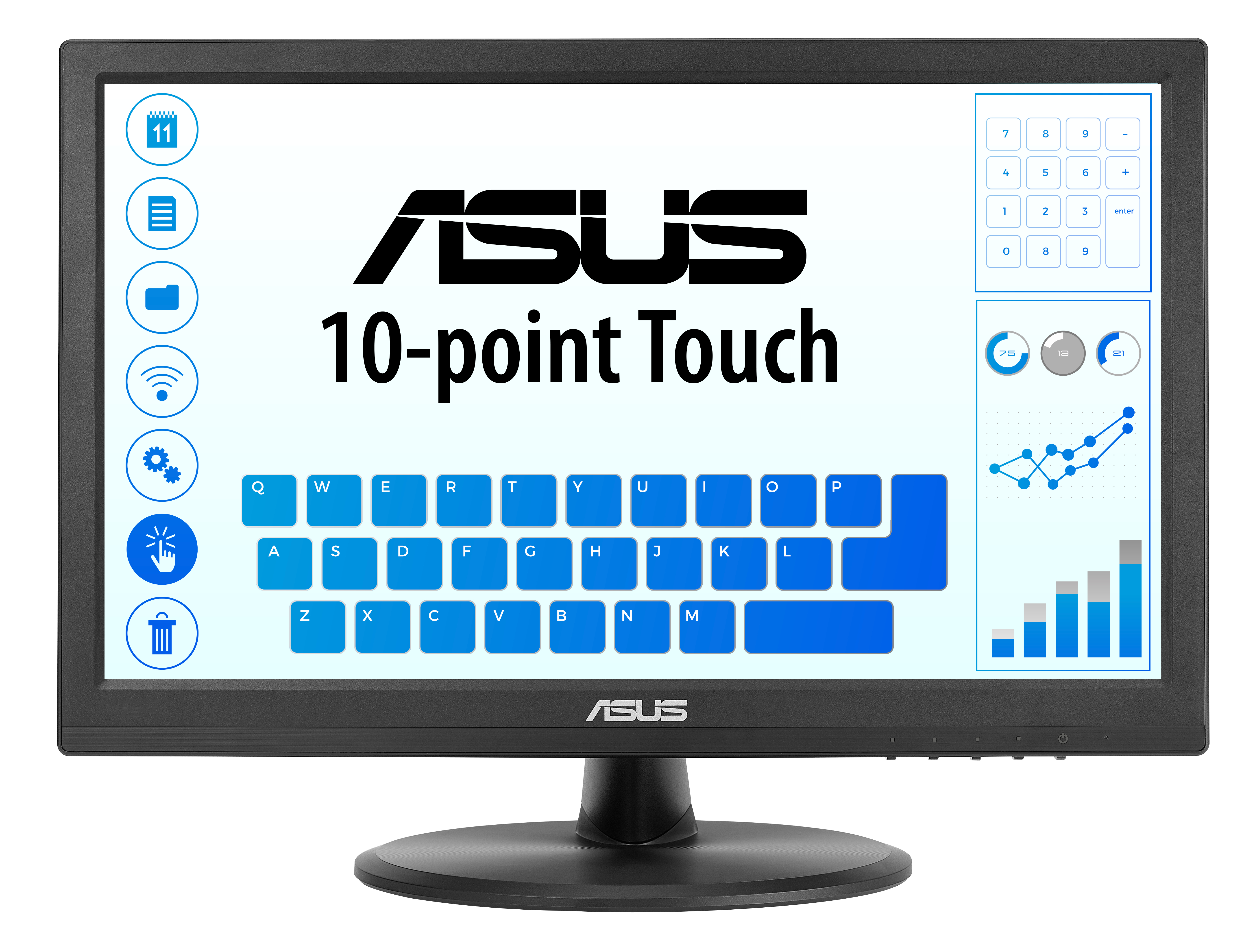 ASUS Touch VT169HE Monitor PC 39,6 cm (15.6") 1920 x 1080 Pixel Full H