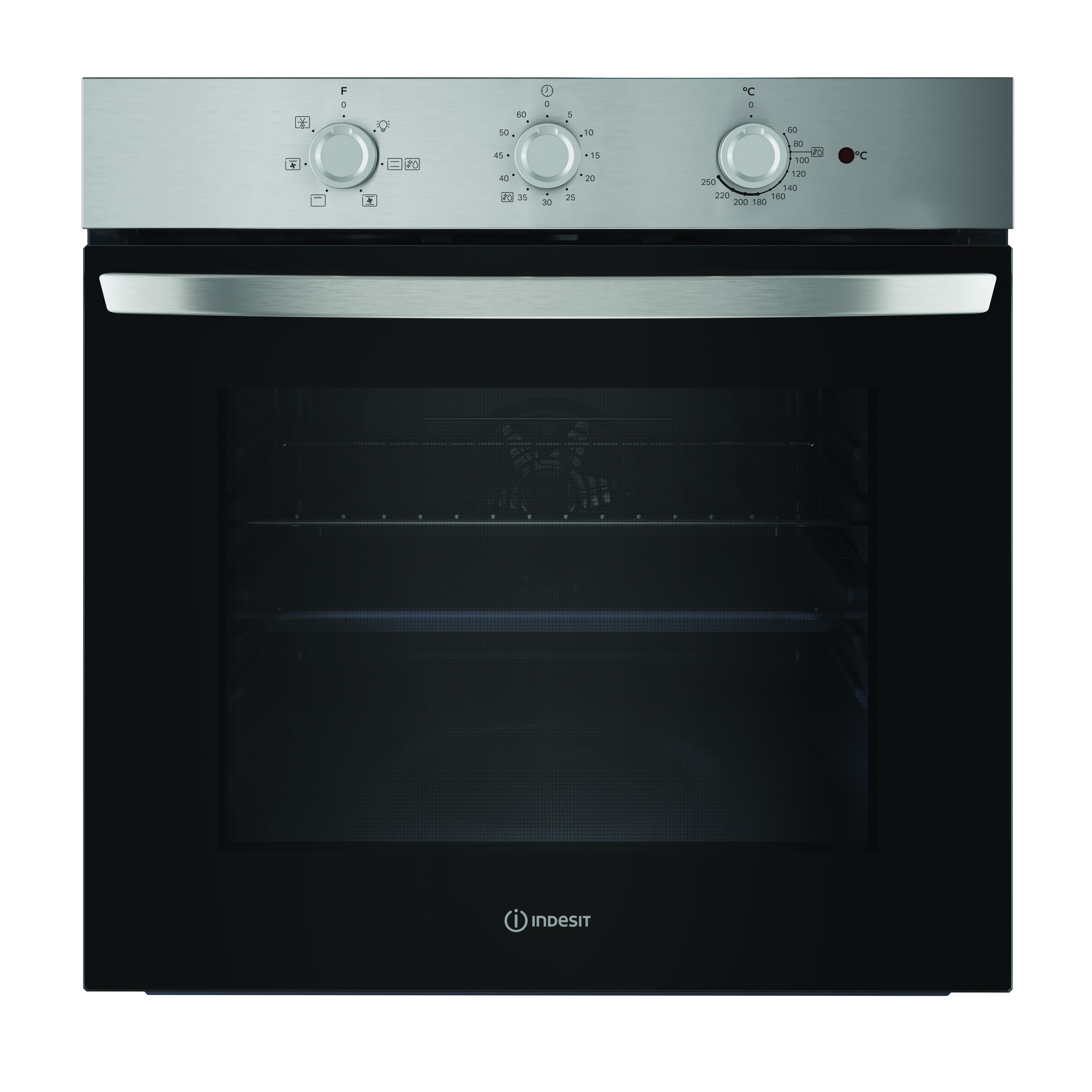 Indesit IO 2350H X Forno multifunzione inox, 6 Funzioni totali, Classe
