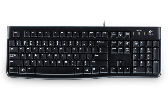 Logitech Keyboard K120 for Business tastiera Ufficio USB QWERTY Italia