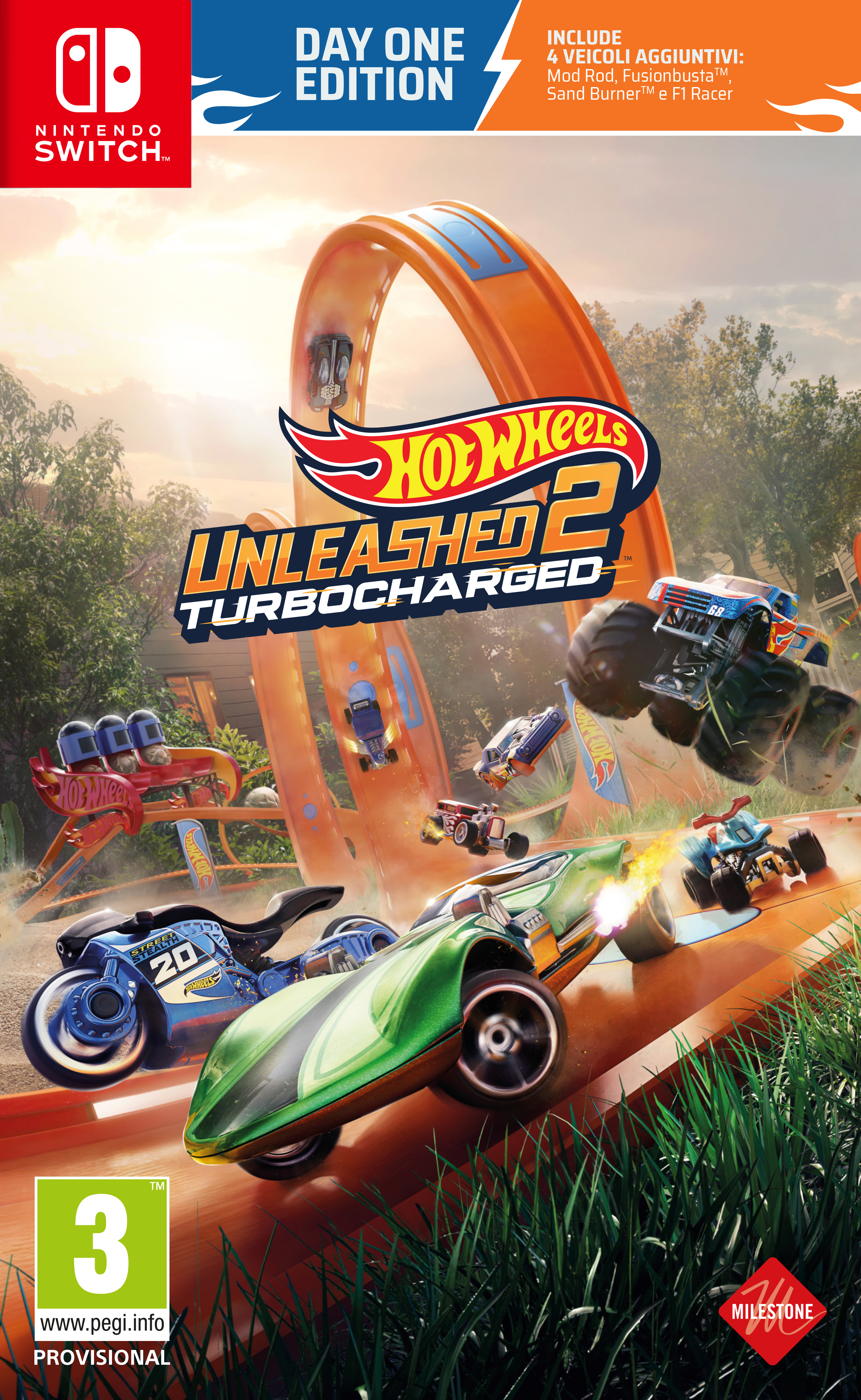 Milestone Hot Wheels Unleashed 2: Turbocharged - Day One Edition ITA N