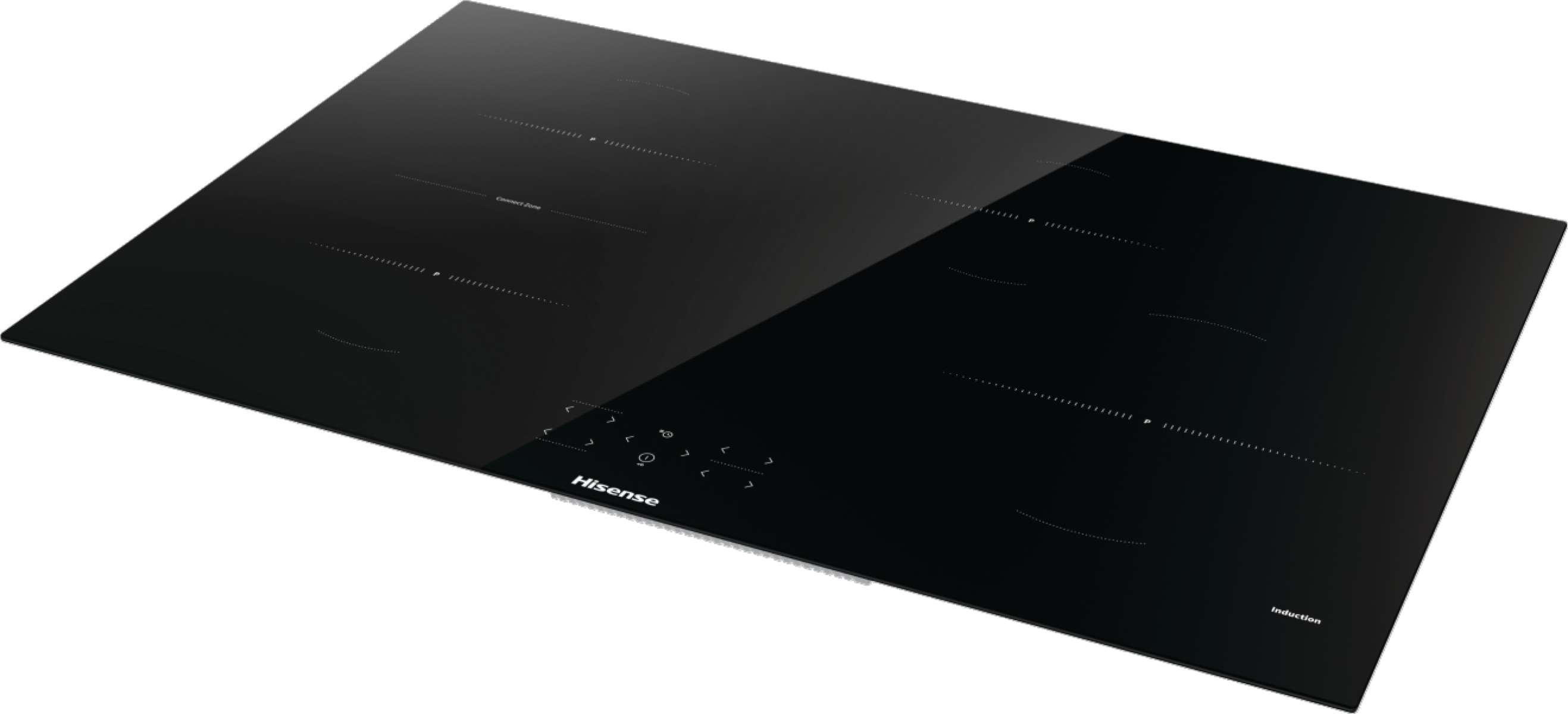 Hisense HI8421BSC Nero Da incasso 80 cm Piano cottura a induzione 4 Fo