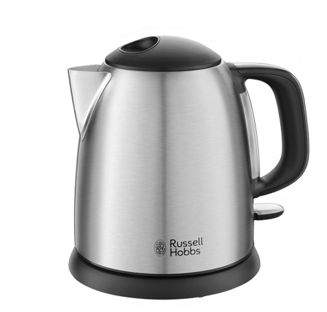 Russell Hobbs 24991-70 bollitore elettrico 1 L 2400 W Nero, Acciaio in