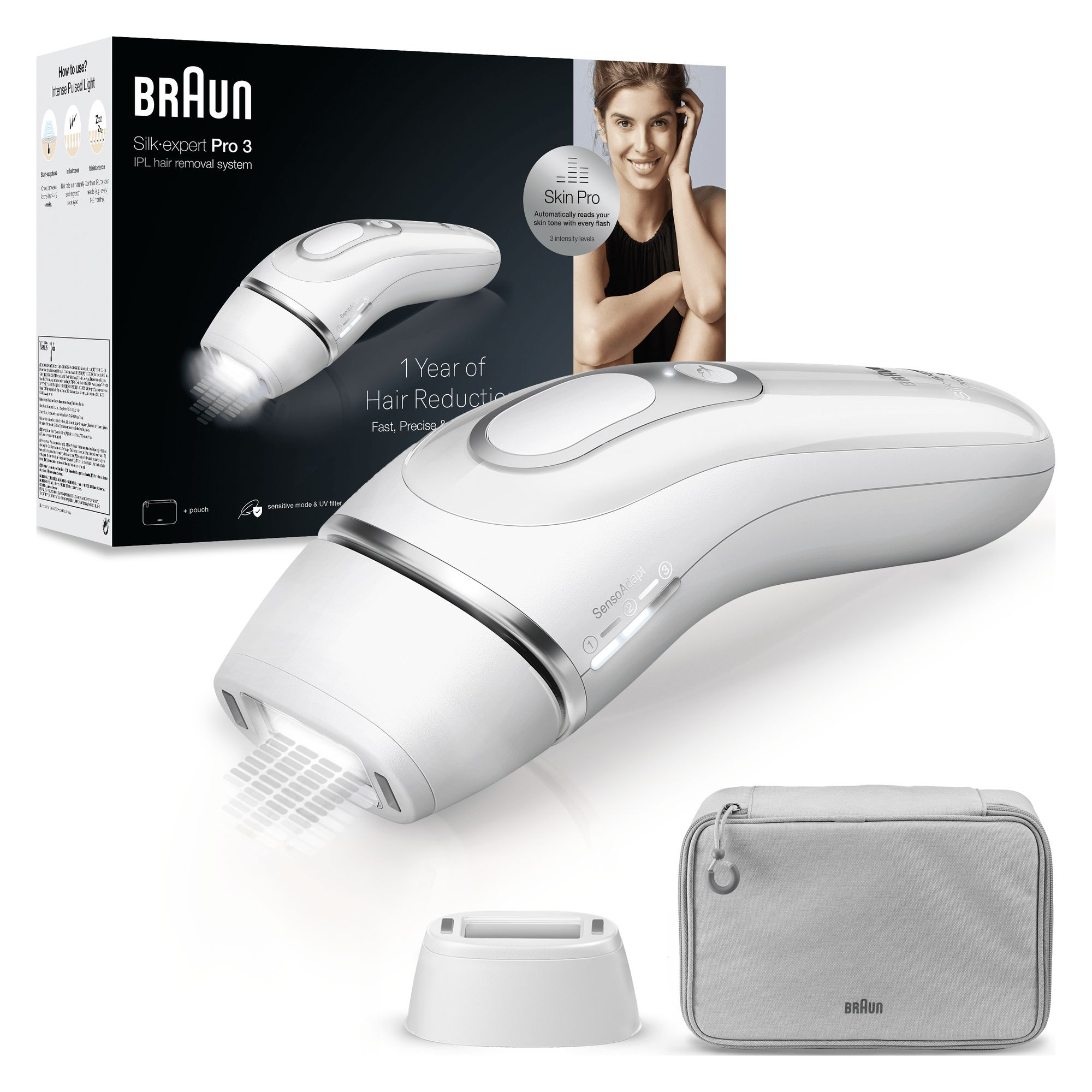 Braun Silk-expert Pro Silk expert Pro 3 PL3020, Epilatore A Luce Pulsa