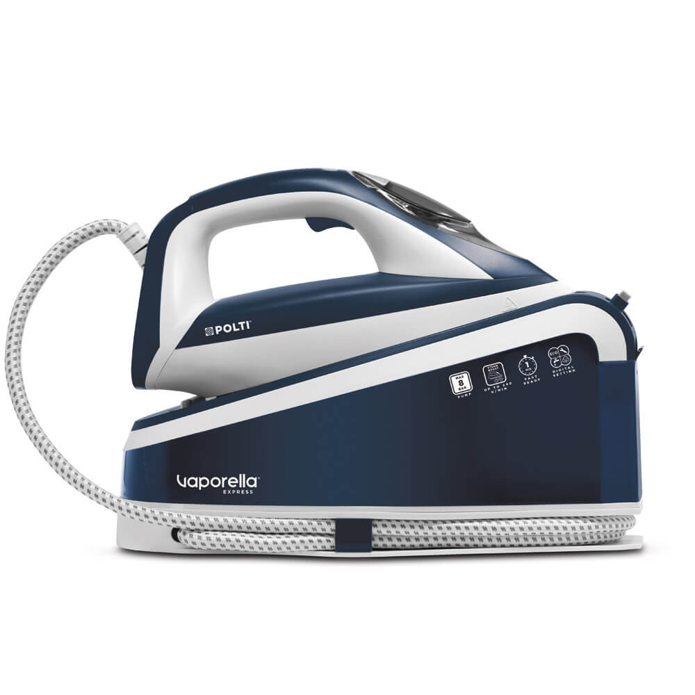 Polti Vaporella Express VE30.10 2200 W 1,6 L Piastra in Ceramica Blu,