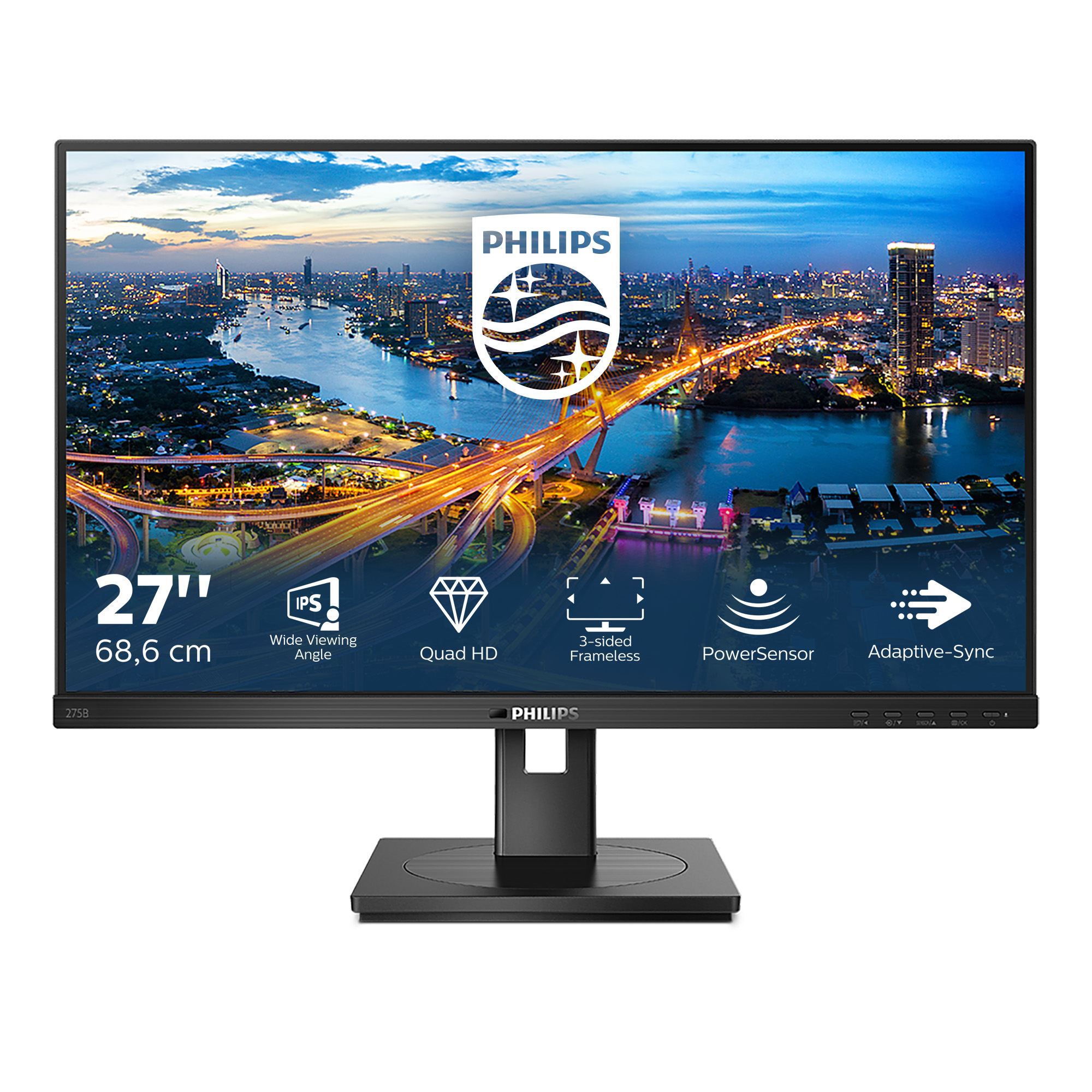 Philips B Line 275B1/00 LED display 68,6 cm (27") 2560 x 1440 Pixel 2K