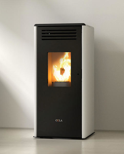 Cola Smart Libera installazione Pellet Bianco