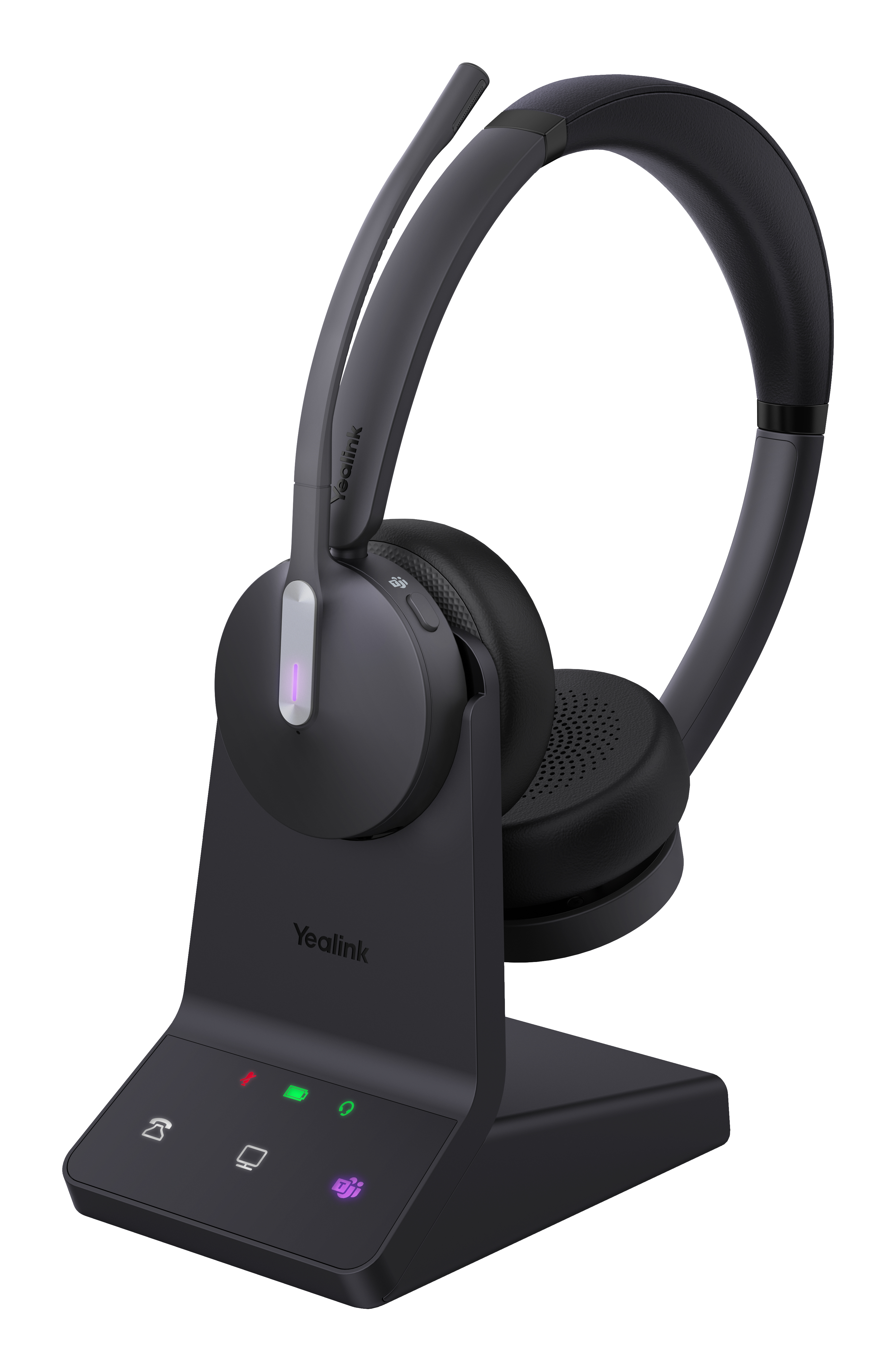Yealink WH64 Dual Teams Auricolare Wireless A Padiglione Ufficio USB t