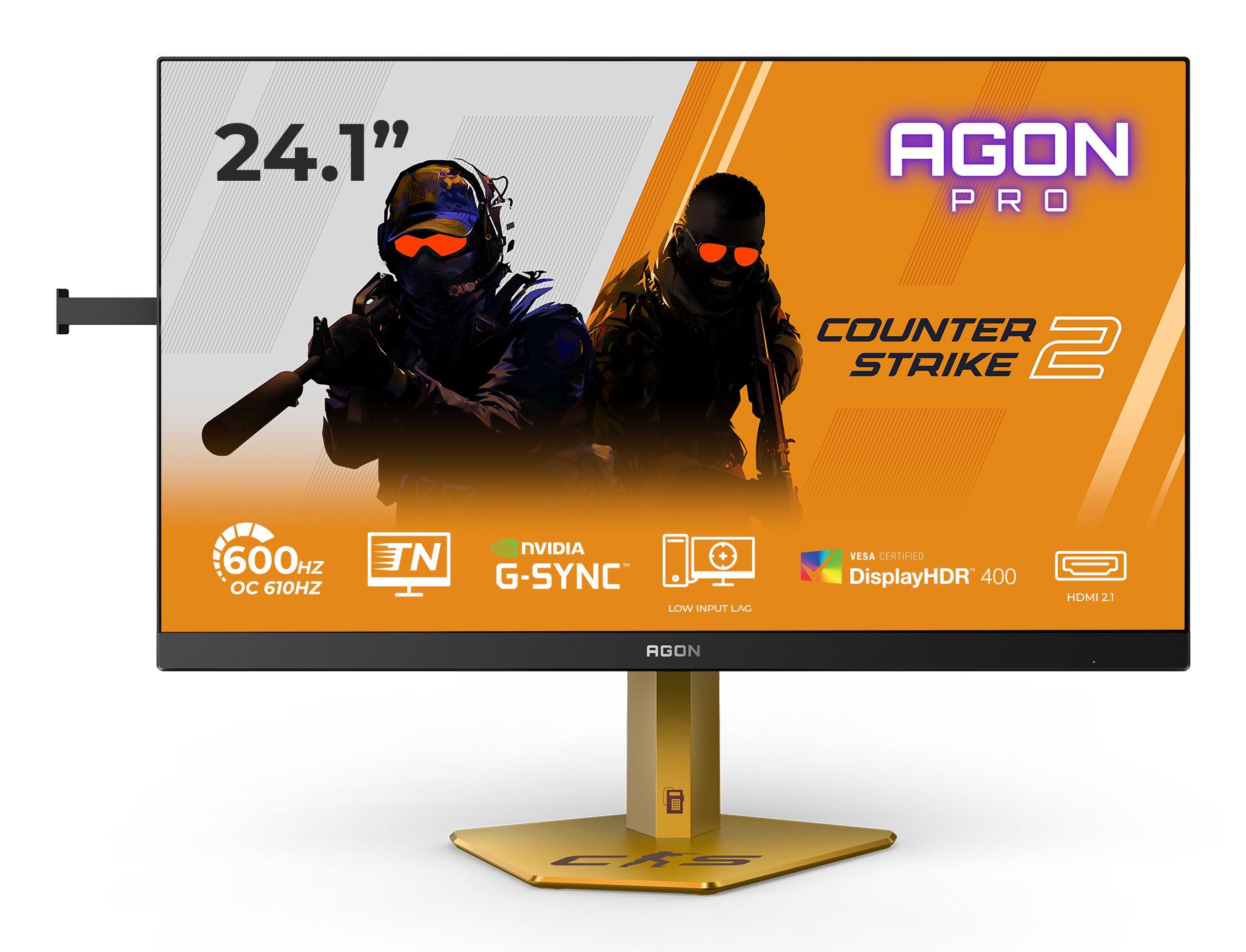 AOC AGON PRO CS24A Monitor PC 61,2 cm (24.1") 1920 x 1080 Pixel Full H