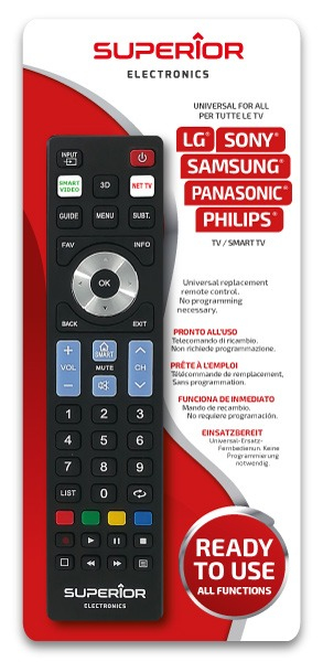 Superior RCPANASONIC telecomando IR Wireless TV Pulsanti
