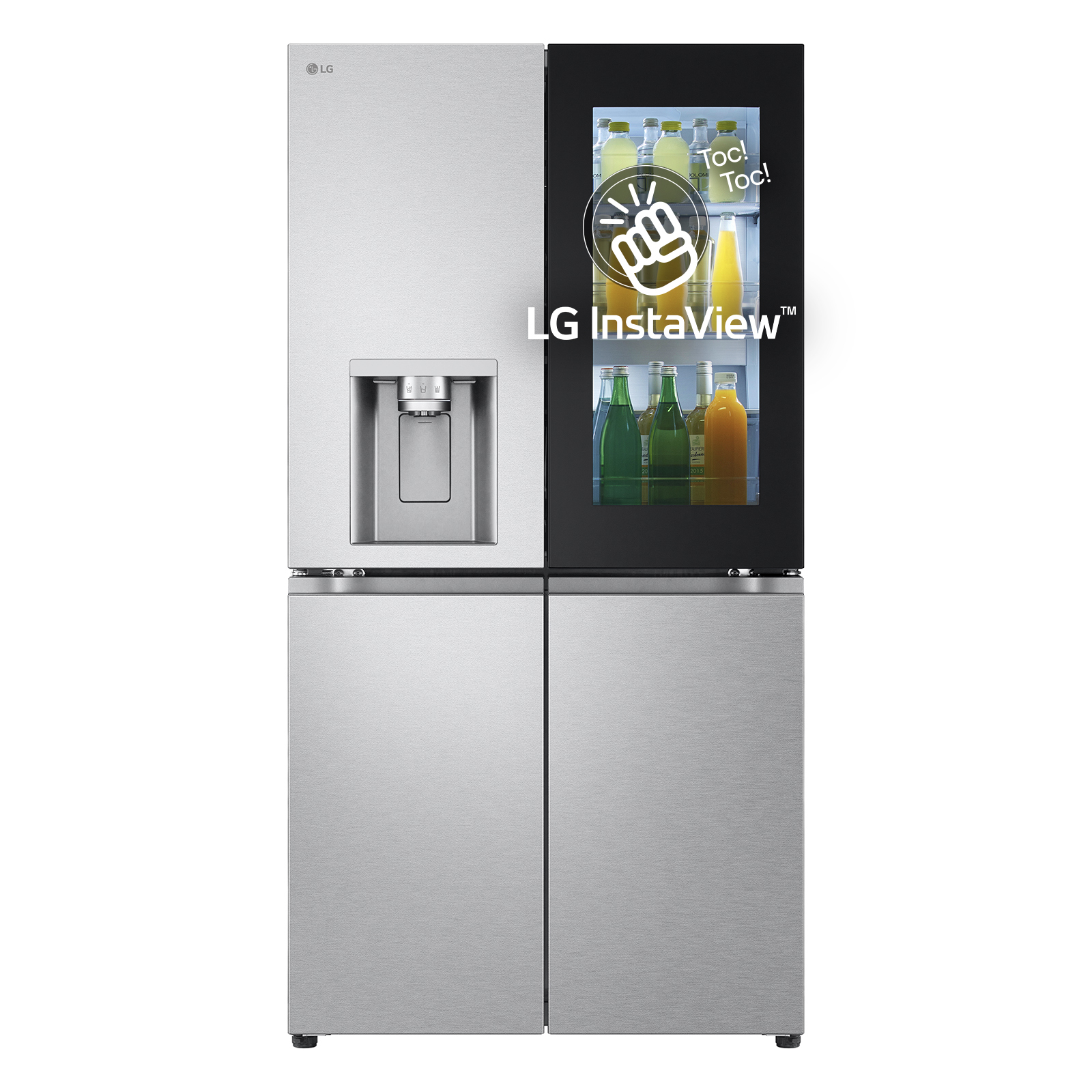 LG InstaView GMG960MBJE Frigorifero Multidoor , Classe E, 638L, Wi-Fi,