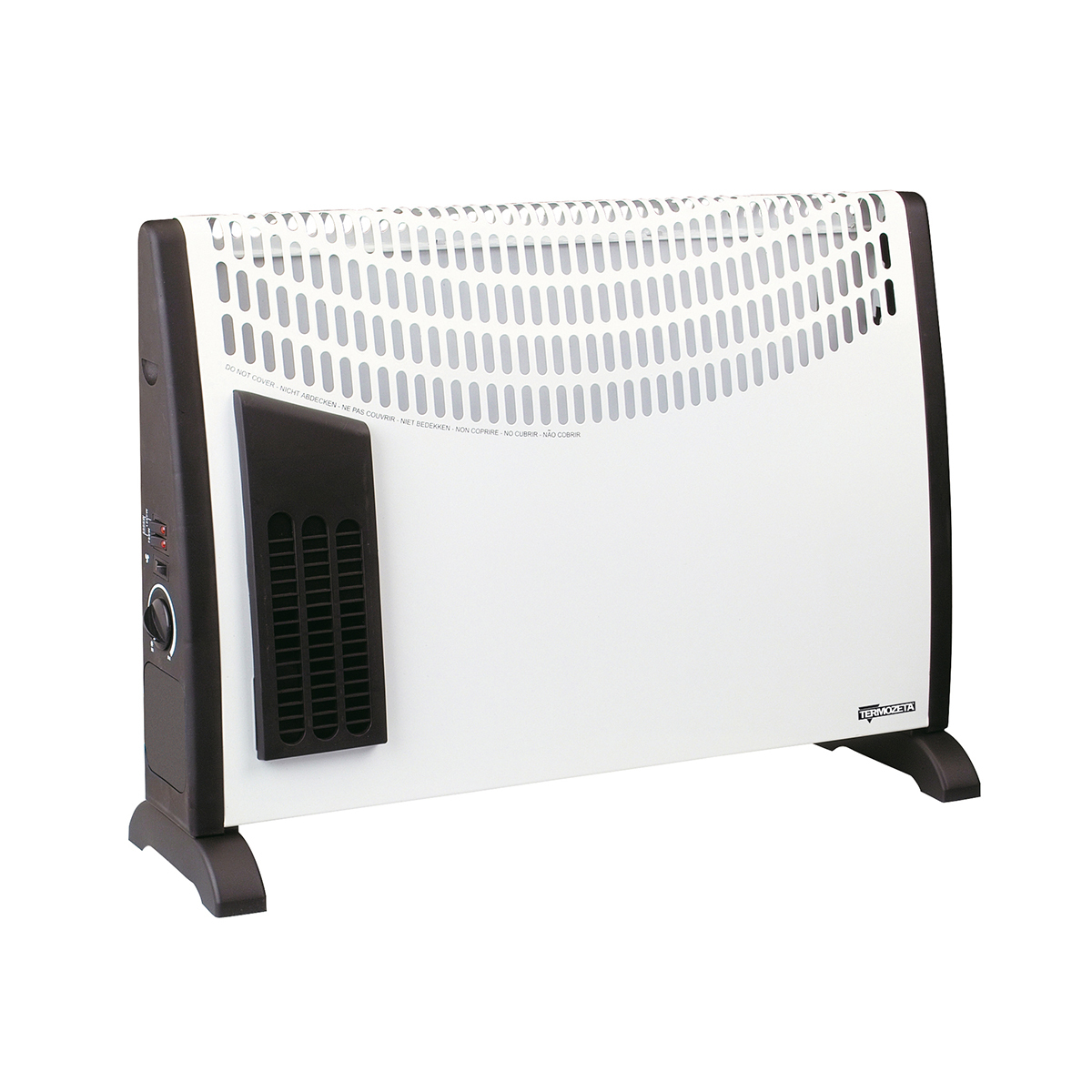 Termozeta TZR17 stufetta elettrica Interno Nero, Bianco 2000 W Stufa e