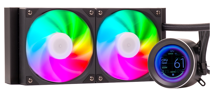 itek ARCTIC SPHERE LCD 240 Processore Kit di raffreddamento a liquido