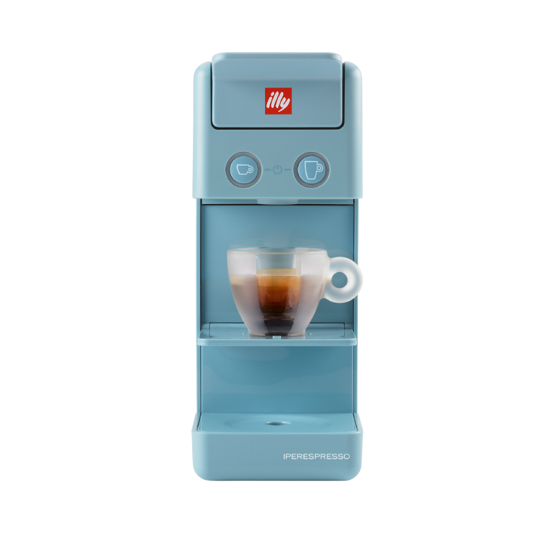 Illy Macchina IPERESPRESSO Y3.3 Espresso & Coffee Azzurro Amalfi con 1