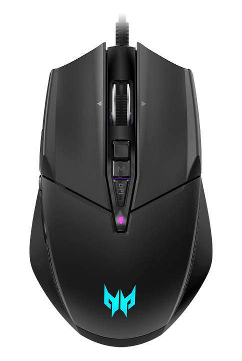 Acer Cestus 335 mouse Gaming Ambidestro USB tipo A Ottico 19000 DPI