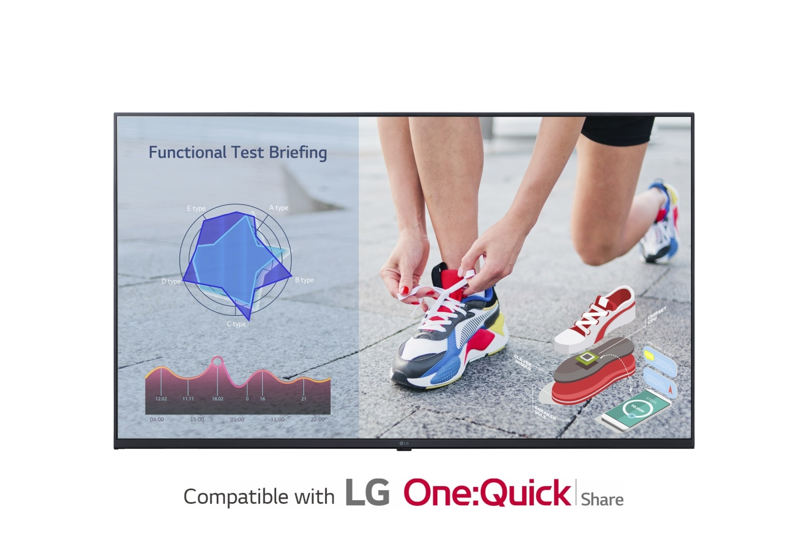 LG 43UL3J-M visualizzatore di messaggi Pannello piatto per segnaletica