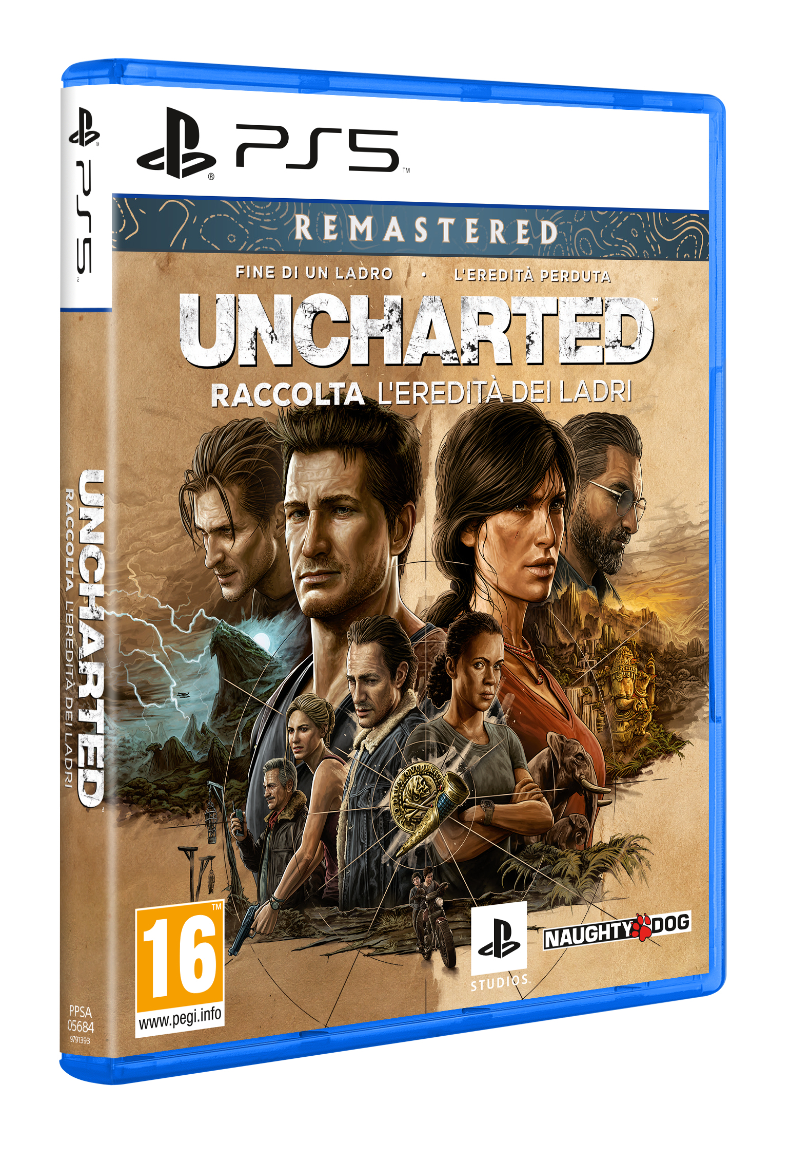 Sony Uncharted: Raccolta L'Eredità dei ladri Collezione Inglese, ITA P
