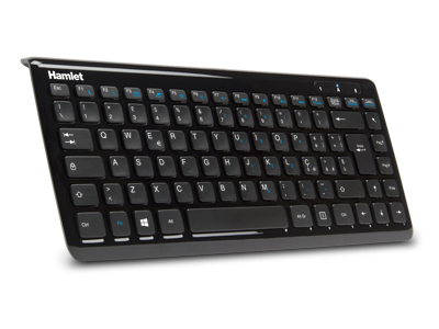 Hamlet XKKITA400CU tastiera Universale USB QWERTY Italiano Nero